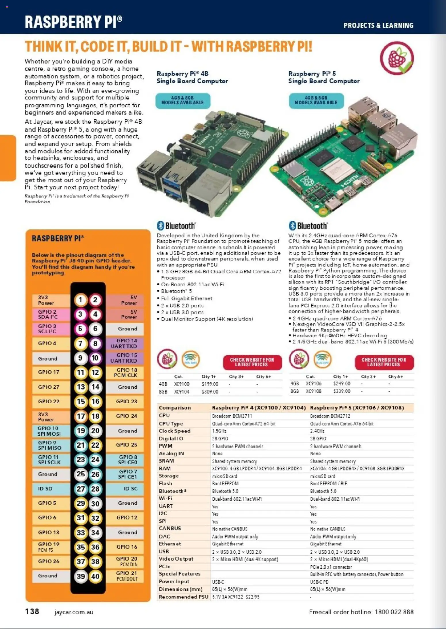 Jaycar catalogue - valid from 31/08/2026 | Page: 136 | Products: Clock, Pc, Foundation, Audio