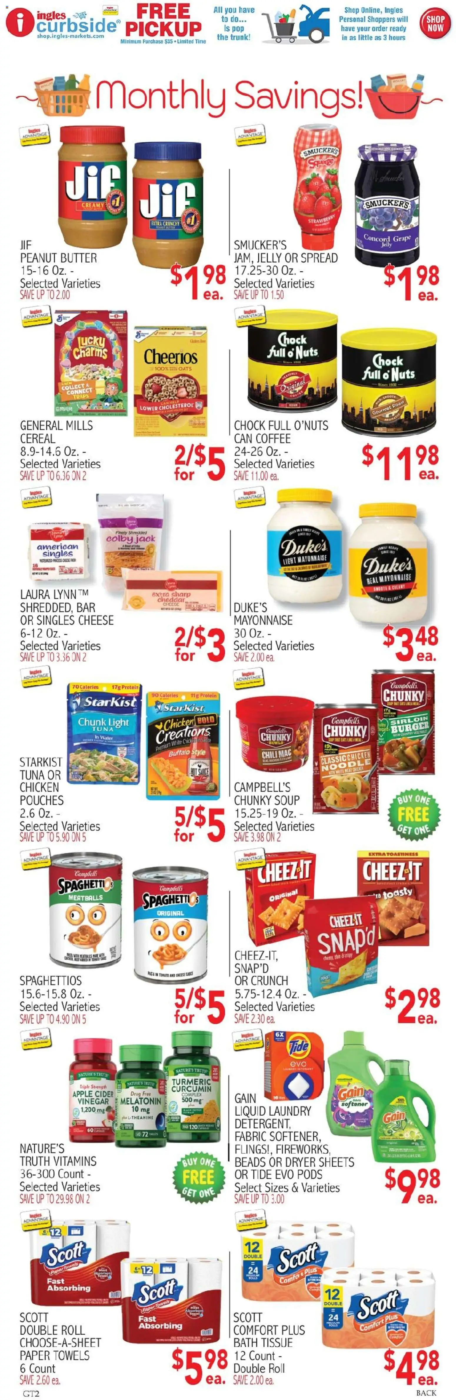 Ingles Weekly Ad - valid from 08/19/2026 | Page: 6 | Products: Meat, Chicken, Pasta, Tuna