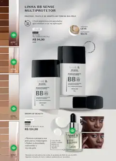 O Boticário - Ciclo 06/2026 - Pré-Visualização do folheto da loja O Boticário, válido de 13.04.2026 | Página: 122 | Produtos: Maquiagem, Óleo, Algodão