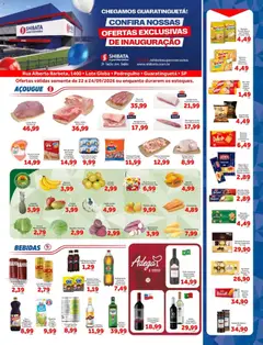 Shibata ofertas Guará - Pré-Visualização do folheto da loja Shibata, válido de 22/09/2026 | Página: 1
