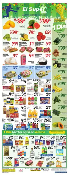 Preview of El Super weekly ads valid from 07/15/2026