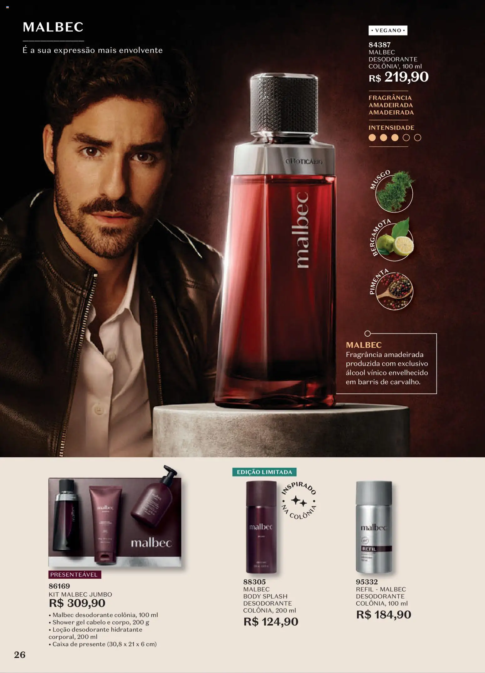 O Boticário Folheto - válido de 20/07/2026 | Página: 28 | Produtos: Fragrância, Desodorante, Caixa, Body