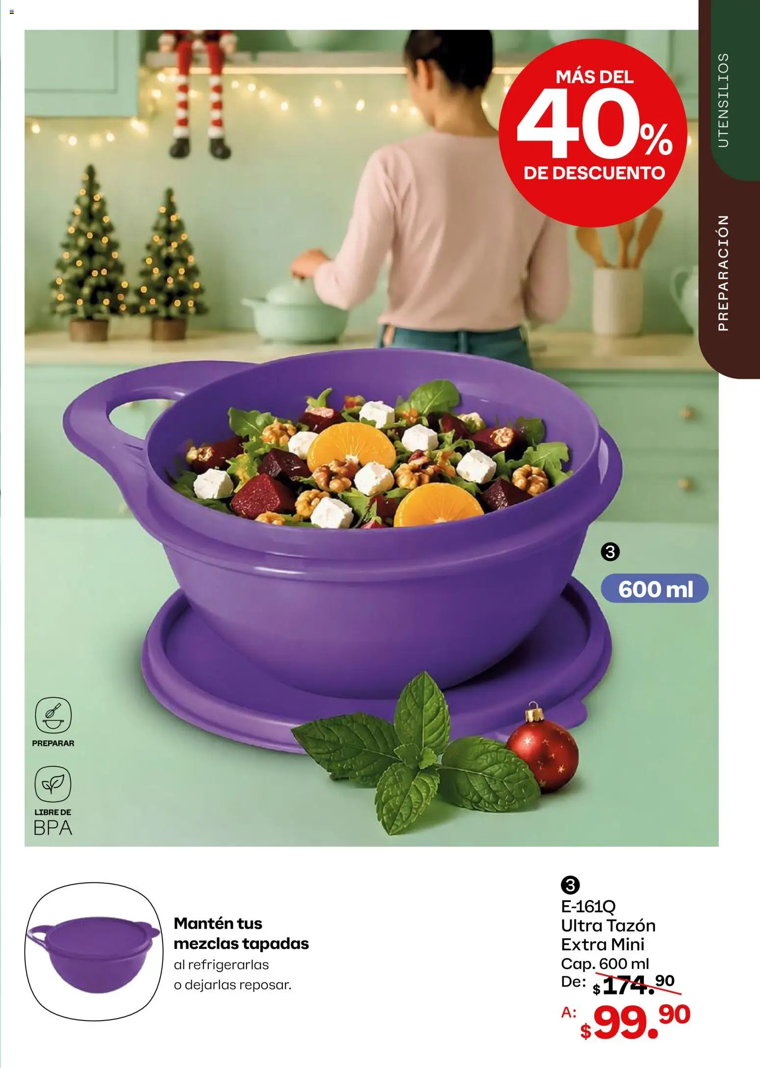 Nuevas ofertas de Tupperware válidas en toda la República Mexicana desde el 05/10/2026. ¡Encuentra las mejores ofertas en Tupperware catálogo! | Página: 71
