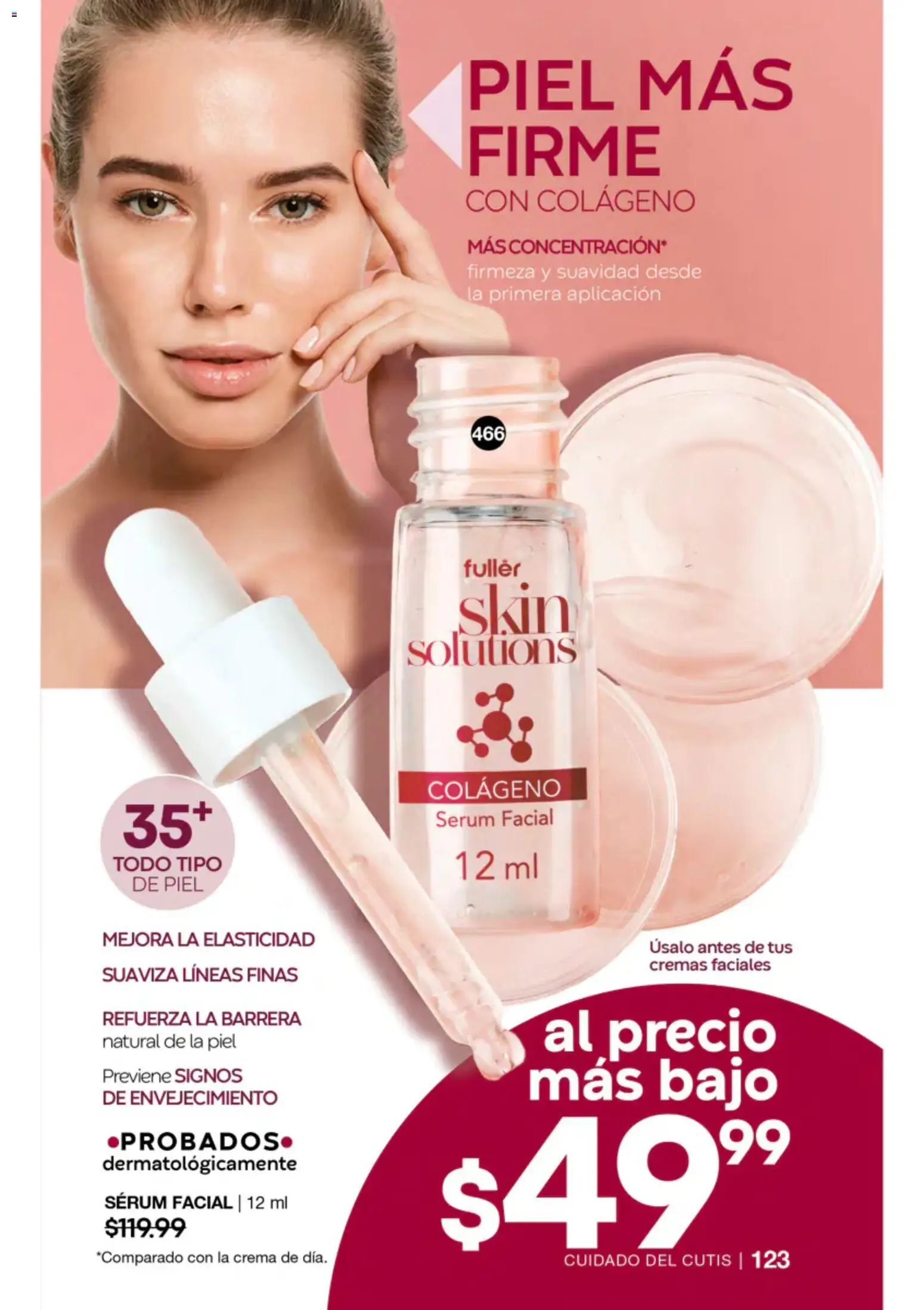 Nuevas ofertas de Fuller válidas en toda la República Mexicana desde el 22/07/2026. ¡Encuentra las mejores ofertas en Fuller campaña 8 2026! | Página: 109 | Productos: Serum, Crema