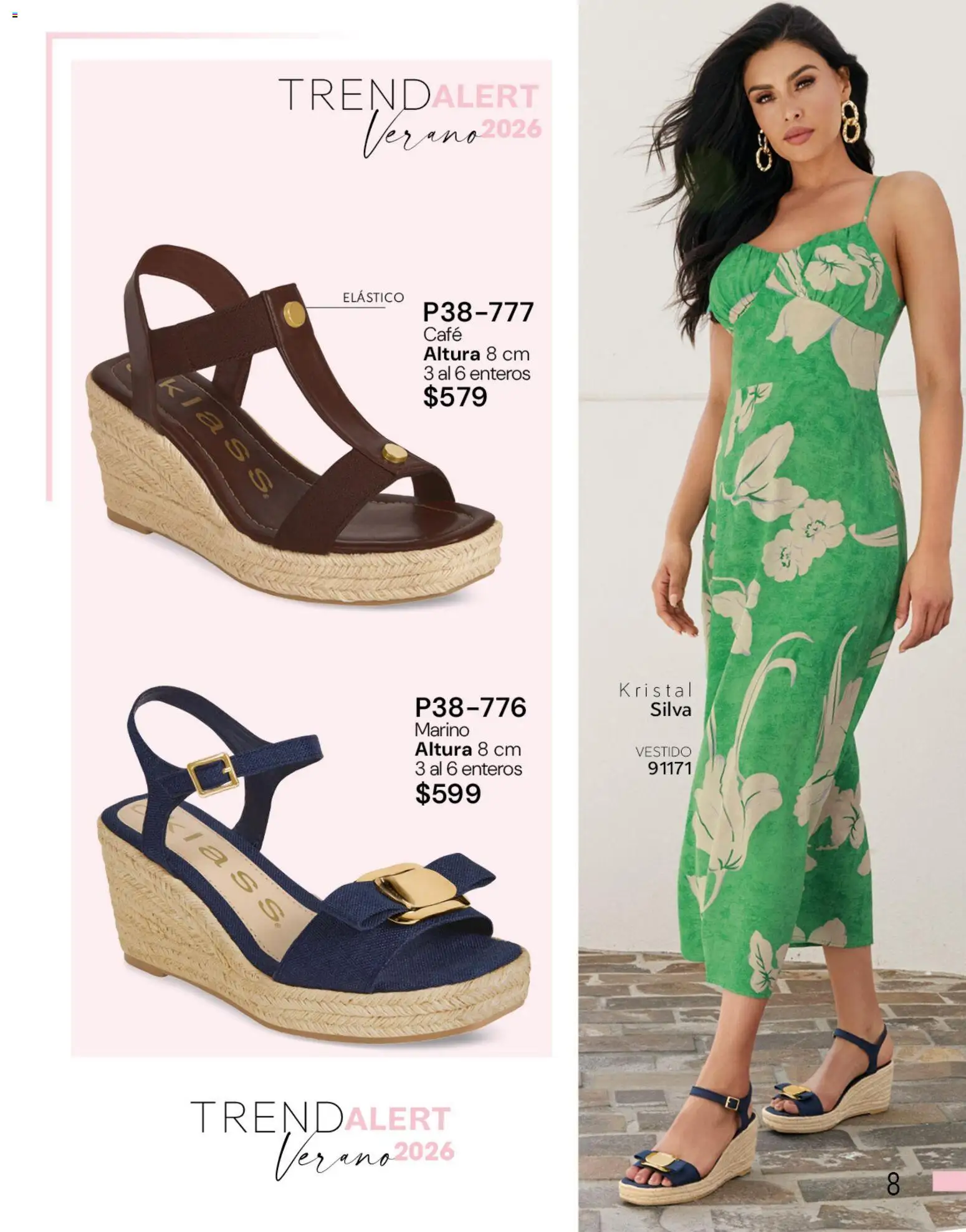 Nuevas ofertas de Cklass válidas en toda la República Mexicana desde el 01.05.2026. ¡Encuentra las mejores ofertas en Cklass catálogo Novedades de verano calzado! | Página: 9 | Productos: Café, Vestido