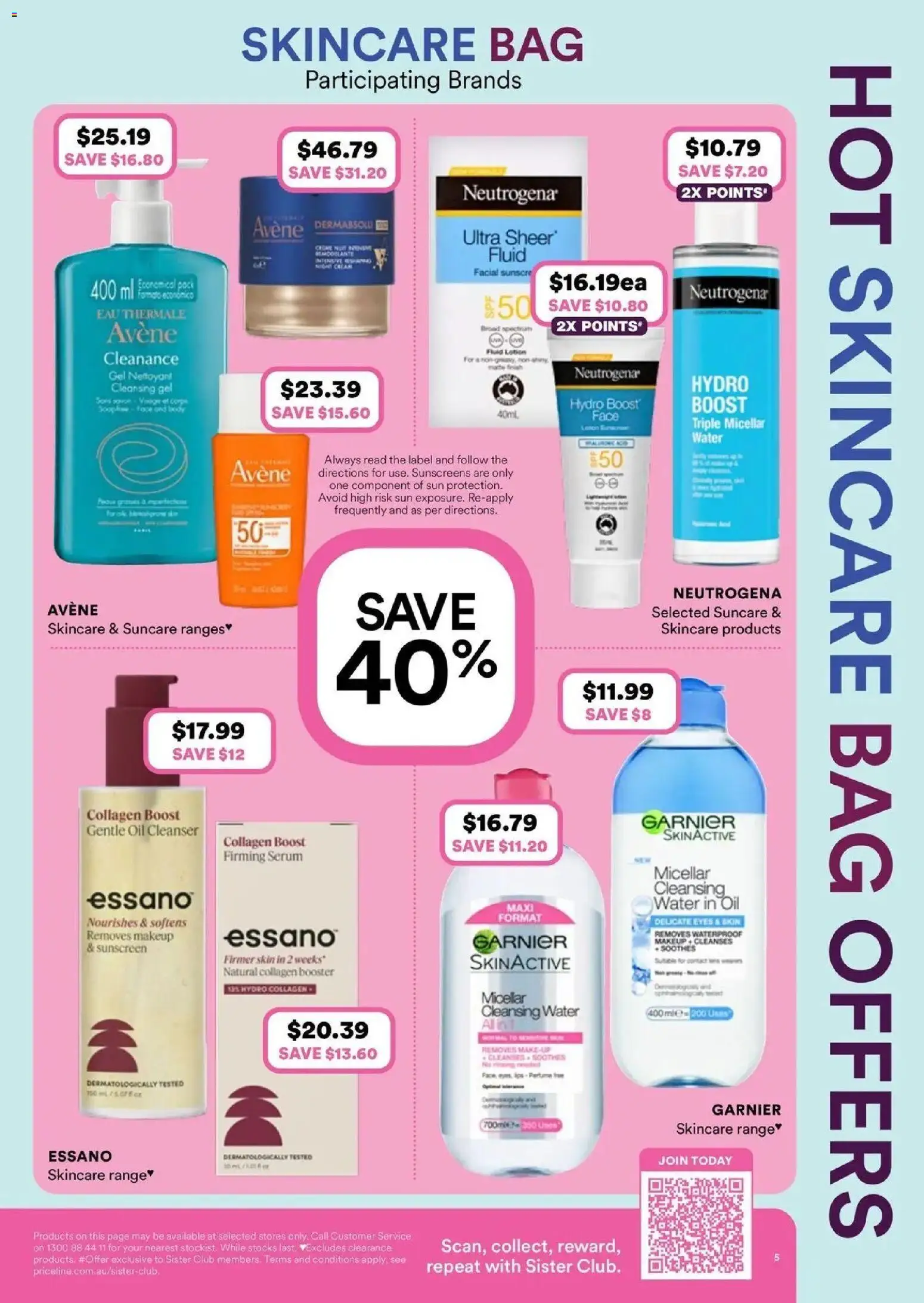 Priceline Pharmacy catalogue - valid from 08.04.2026 | Page: 5 | Products: Oil, Lotion, Makeup, Bag