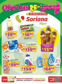 Vista previa de Soriana Ofertas Re Locas Híper Nacional, nuevo folleto de la tienda, válido en México a partir del 14.05.2026