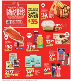 Preview of Longo's weekly flyer / circulaire from shop Longo's valid from 21.05.2026 | Page: 4 | Products: Salad, Grinder, Salami, Pork