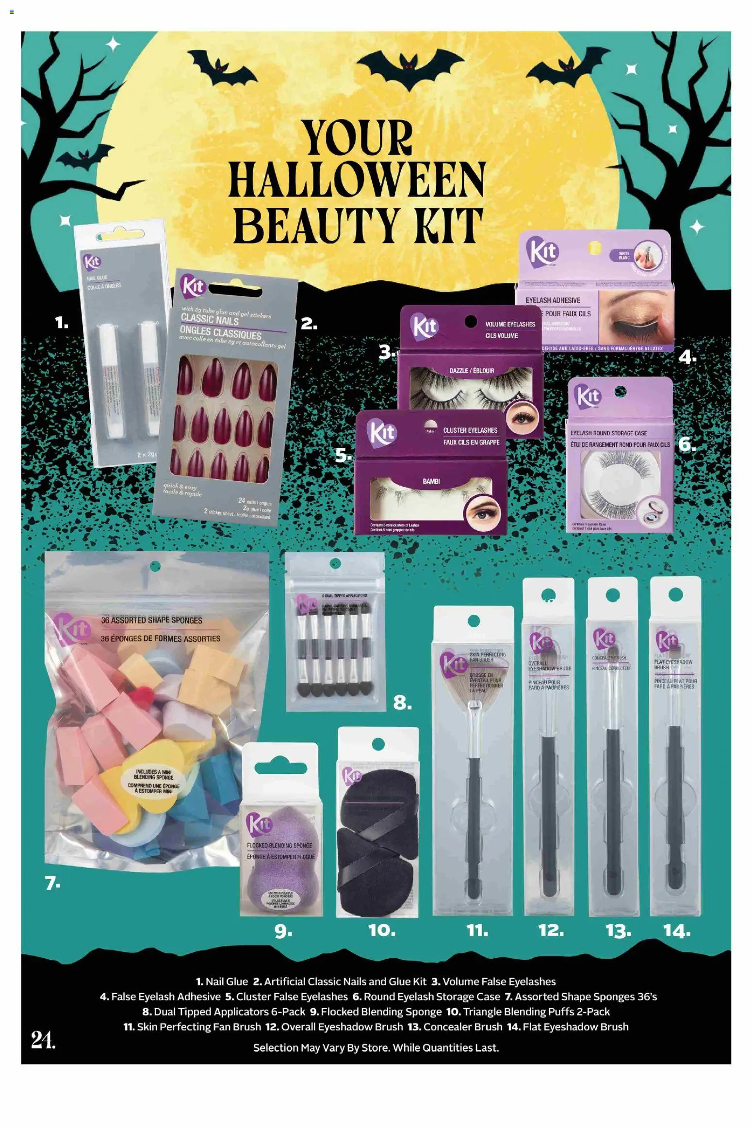 Rexall flyer valid from Sep 18, 2026 | Page: 24 | Products: Case, Fan, Sponge, Sponges