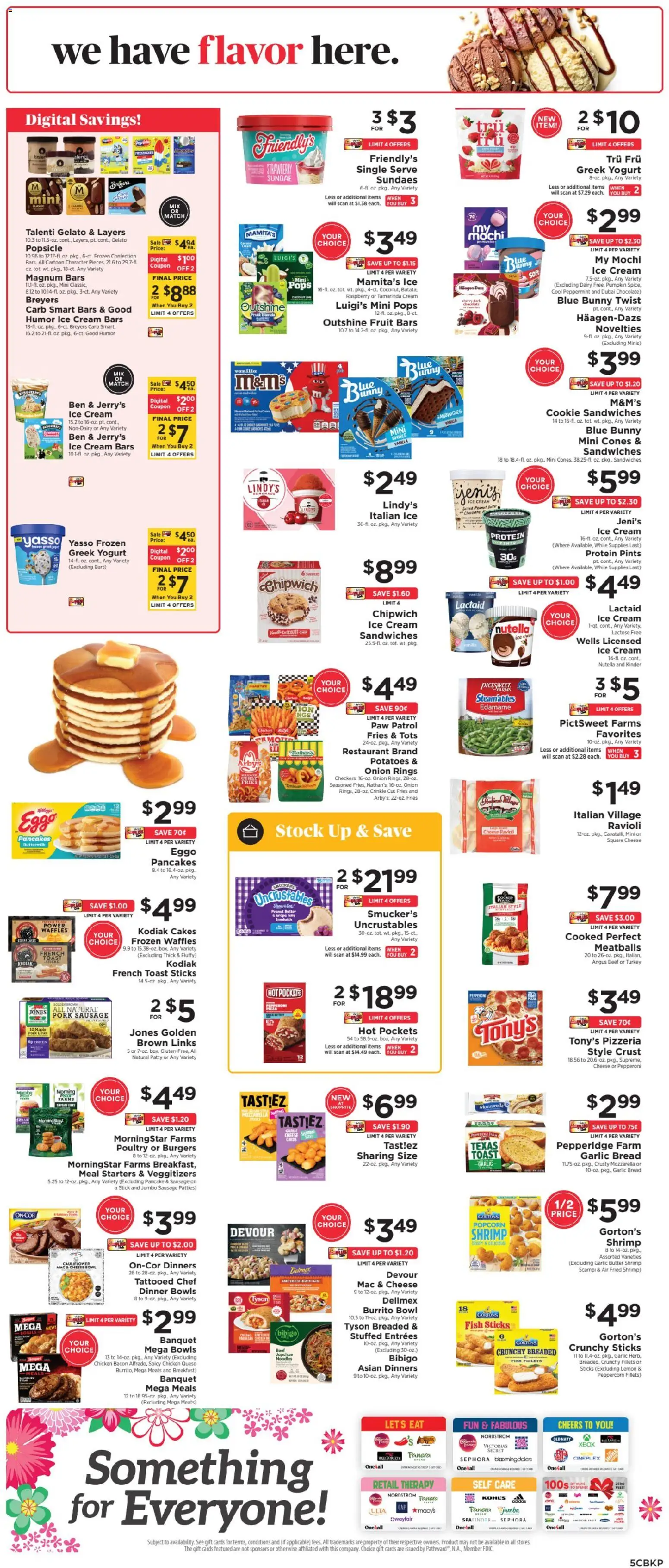 ShopRite Weekly Ad - valid from 08/02/2026 | Page: 7 | Products: Chicken, Cheese, Cream, Parmesan