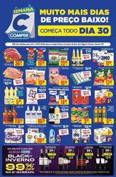 Comper - Ofertas da semana - Pré-Visualização do folheto da loja Comper, válido de 30/07/2026