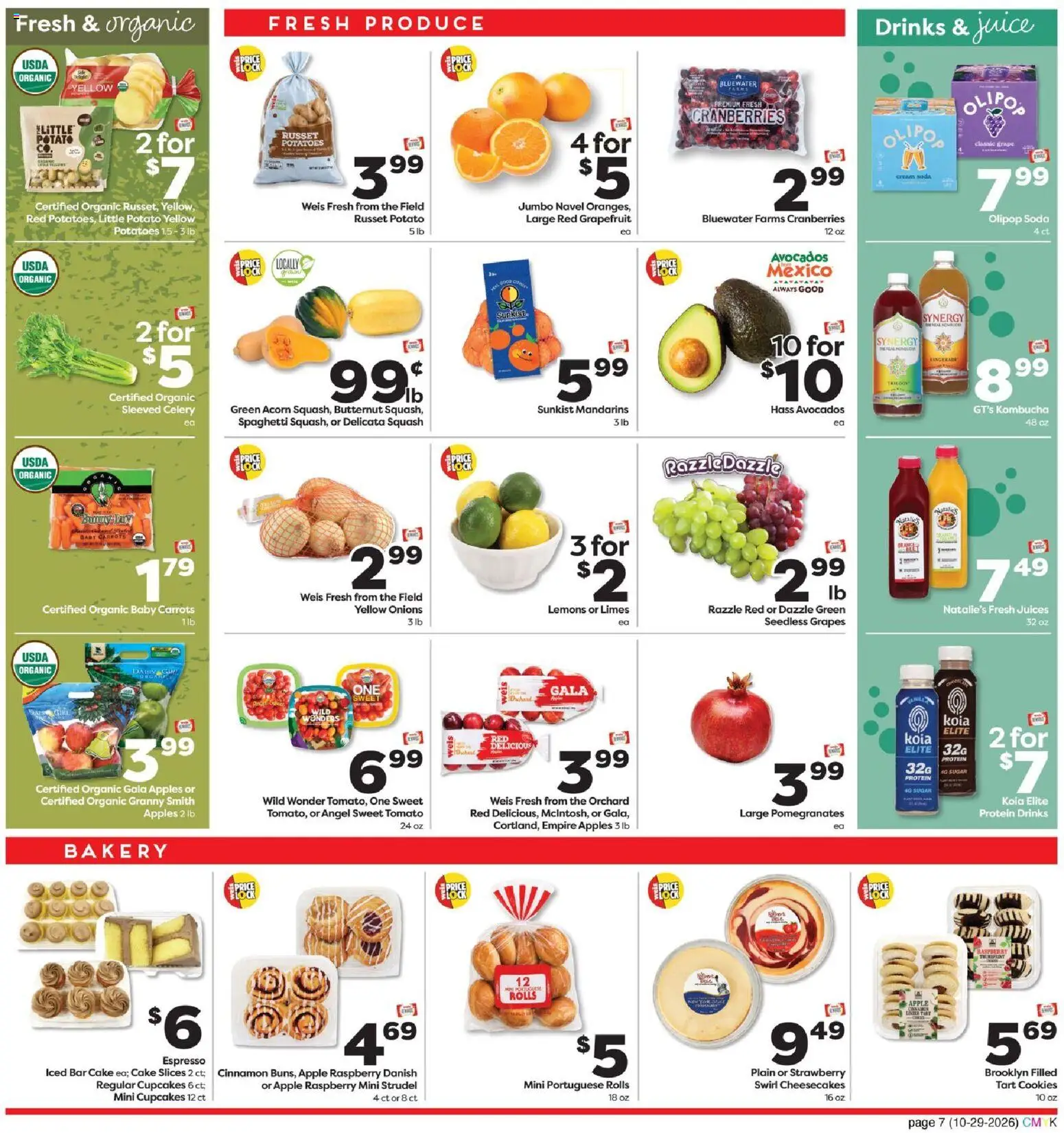 Weis Ad - valid from 10/29/2026 | Page: 8