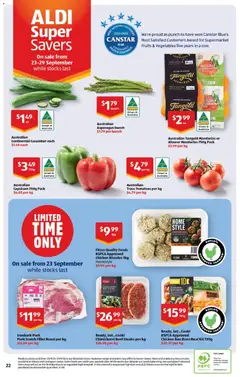 Preview of Australian Capsicum 750g Pack, Australian Capsicum 750g Pack - valid from 30/09/2026 | Page: 22