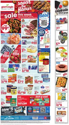 Preview of Giant Eagle weekly ads valid from 28.05.2026