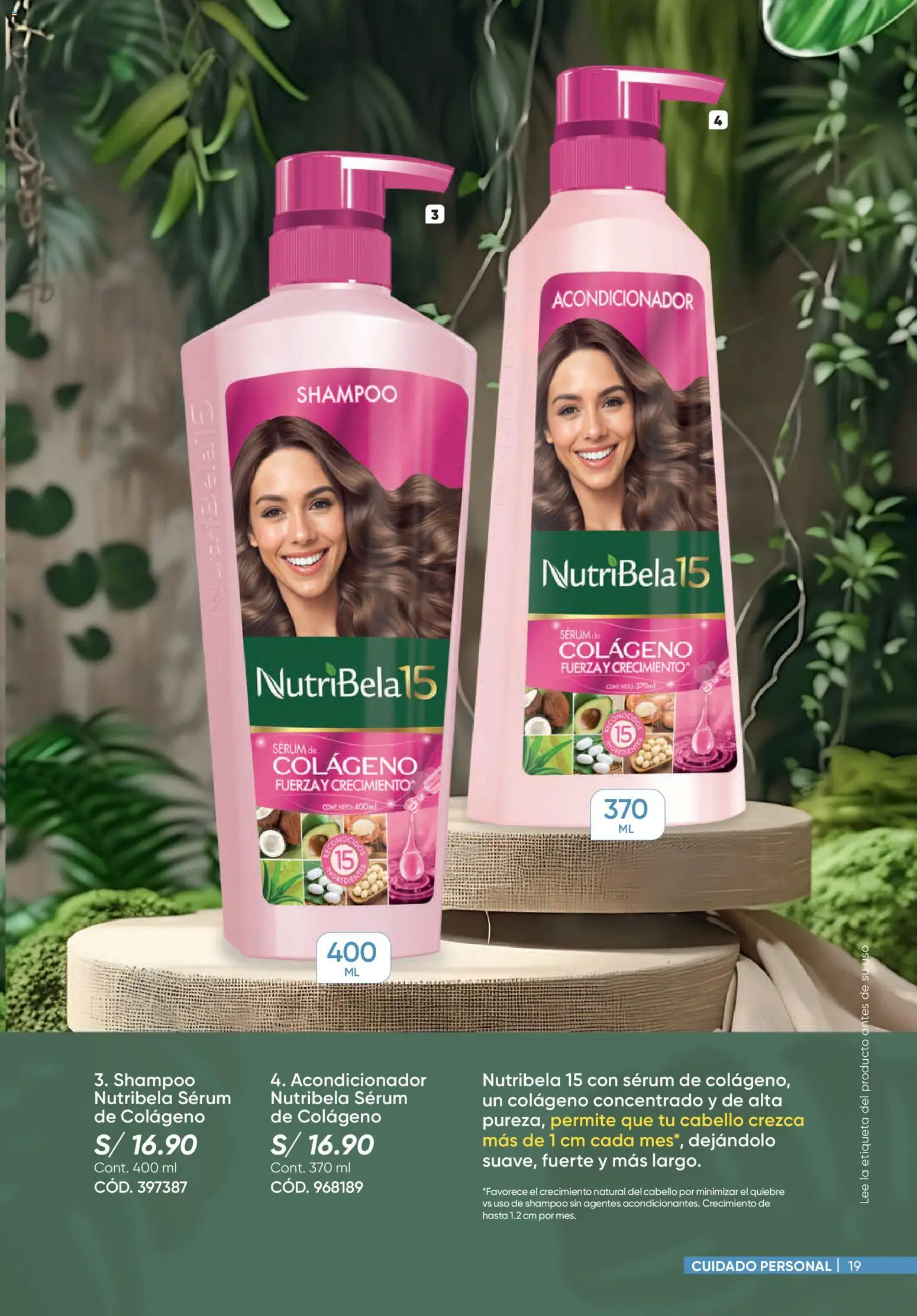 Catálogo Azzorti válido desde 18.05.2026 | Página: 19 | Productos: Shampoo, Acondicionador