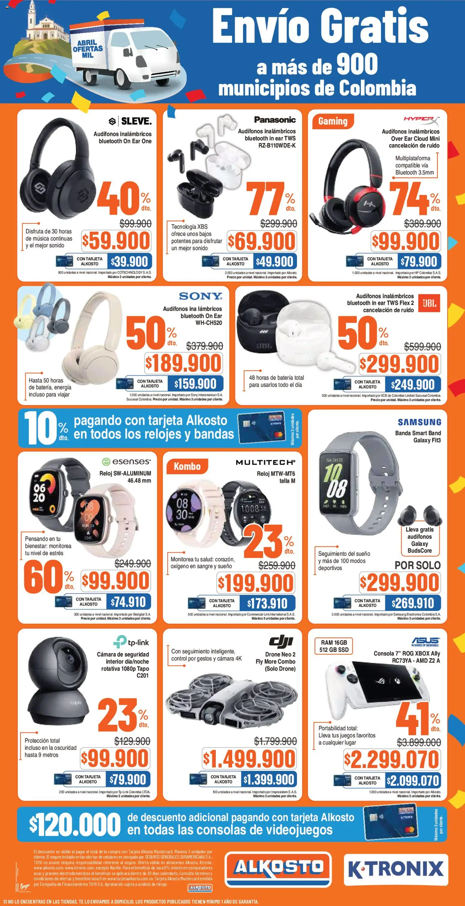 Ktronix revista - valida desde el 28.03.2026 | Página: 5 | Productos: Audífonos, Cámara, Xbox, Batería