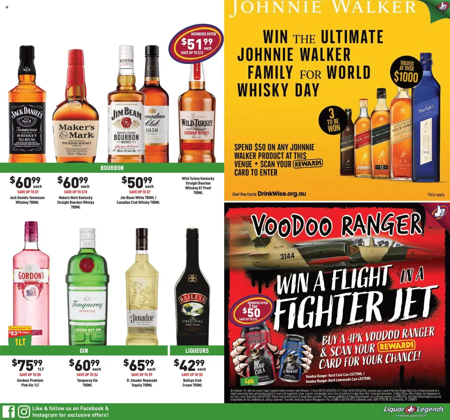 Liquor Legends catalogue - valid from 06.05.2026 | Page: 5 | Products: Bourbon, Cream, Turkey, Phone