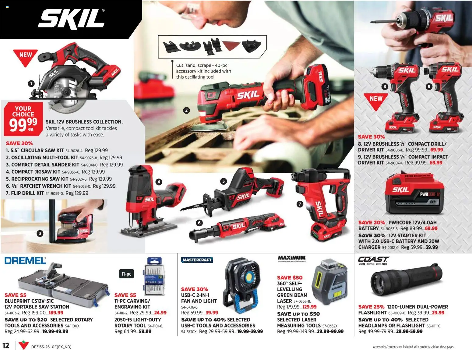 Canadian Tire flyer valid from Aug 27, 2026 | Page: 12