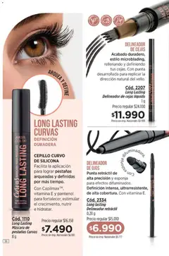 Vista previa Catálogo Amodil Campaña 12 válido desde el 30/06/2026 | Página: 36 | Productos: Cepillo, Máscara, Delineador, Esponja