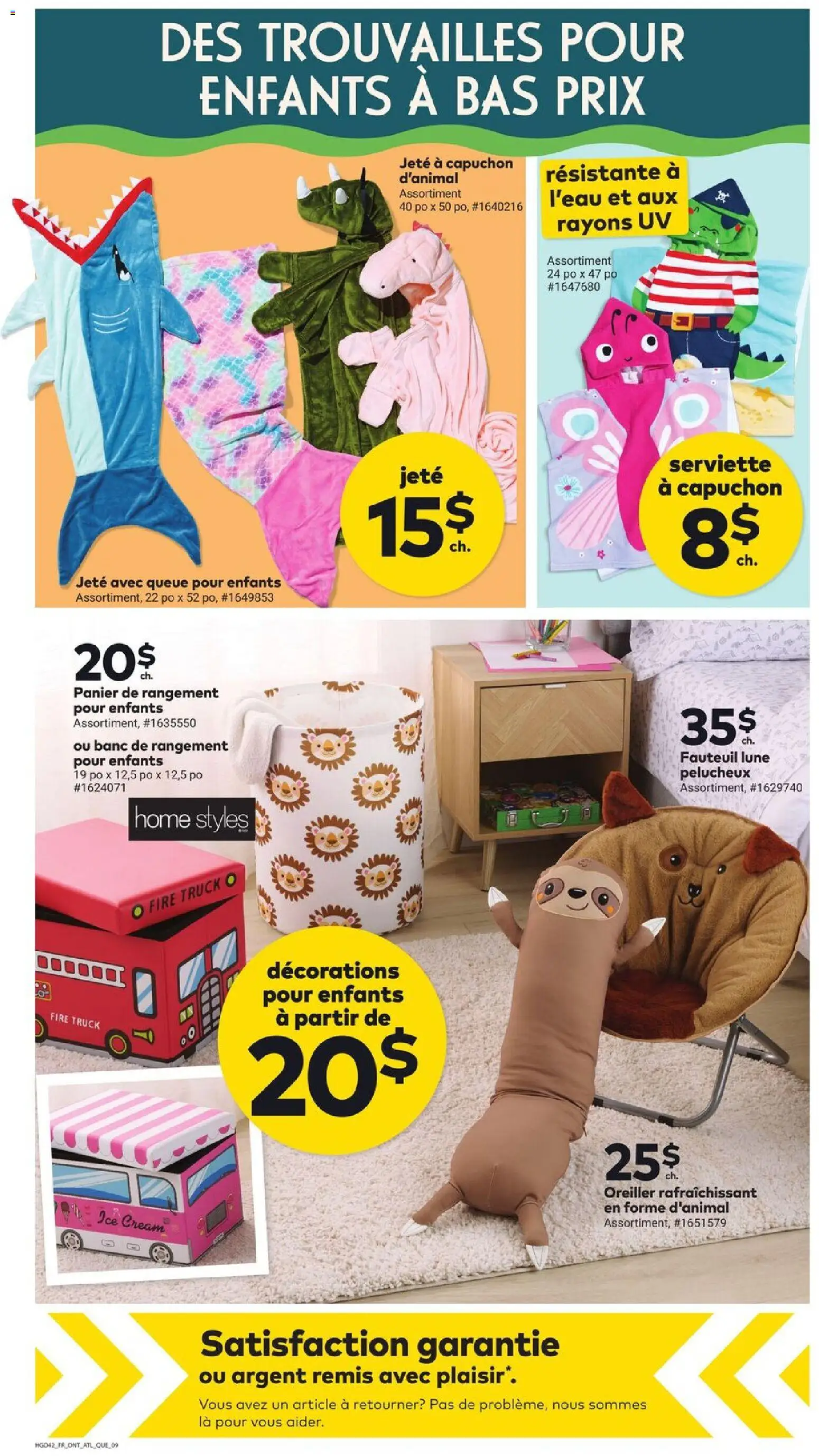 Giant Tiger flyer valid from 20.05.2026 | Page: 11 | Products: Ice cream, Pillow, Blanket, Basket