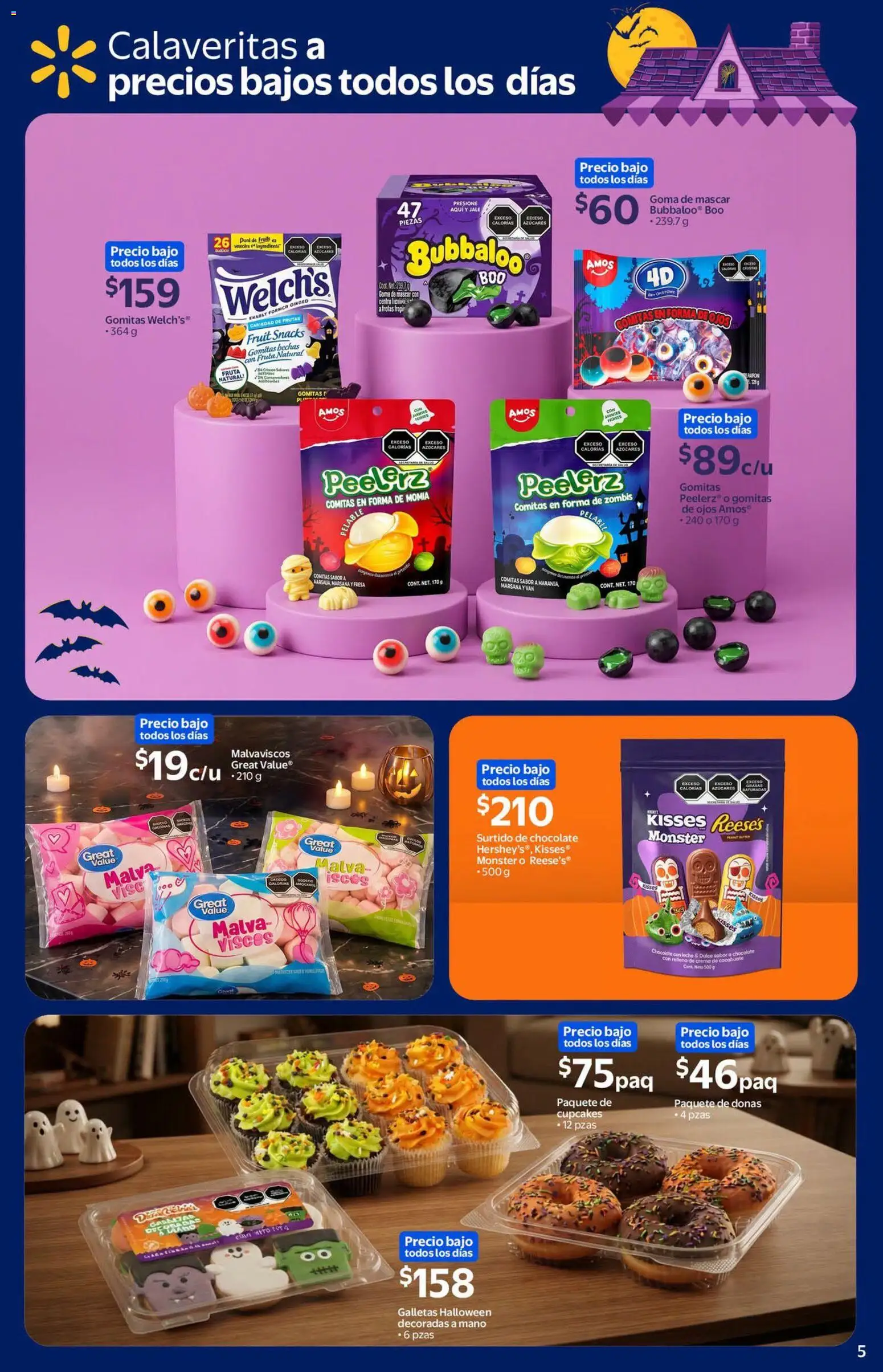 Nuevas ofertas de Walmart Express válidas en toda la República Mexicana desde el 01/10/2026. ¡Encuentra las mejores ofertas en Walmart Express folleto Halloween! | Página: 5