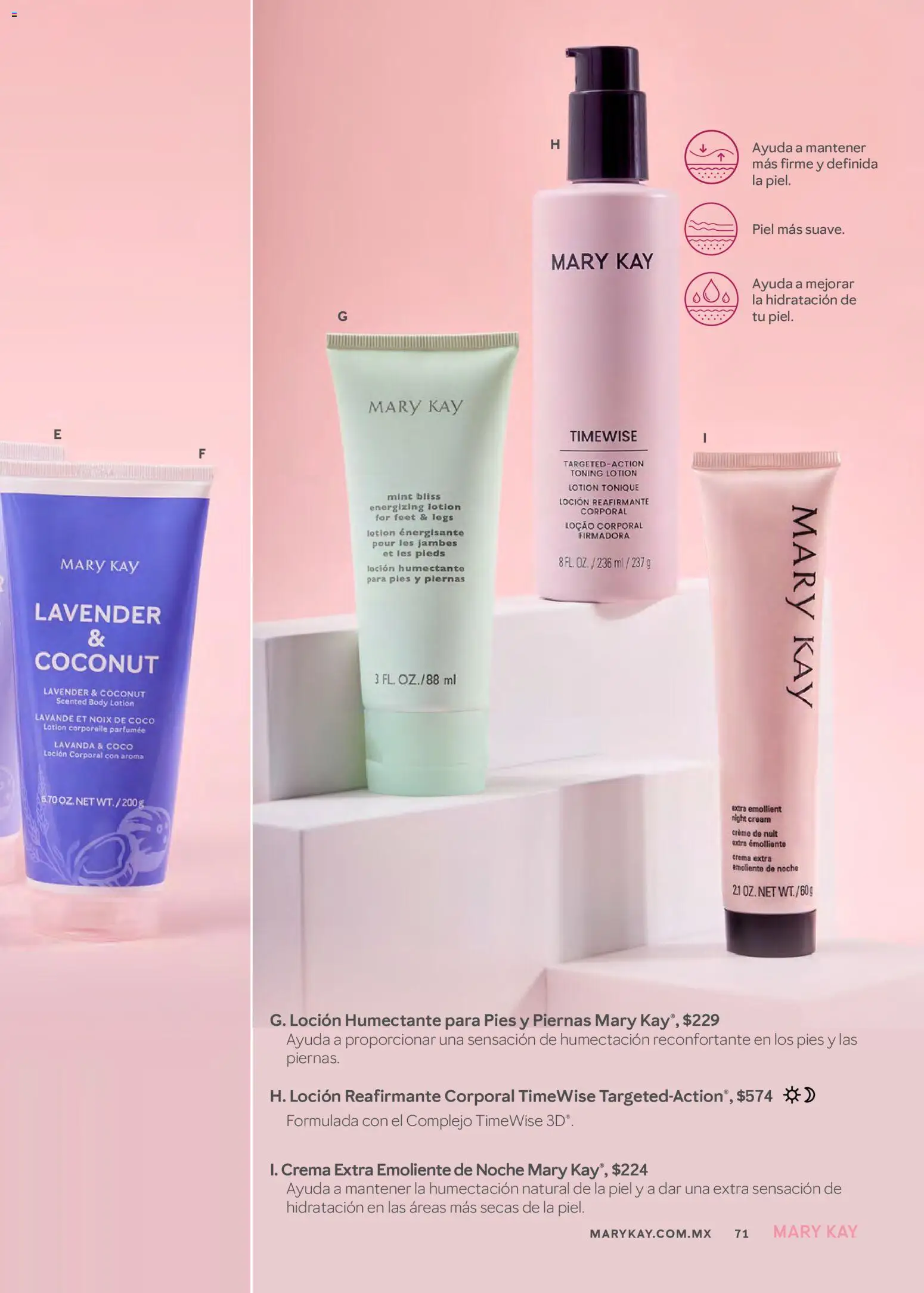 Nuevas ofertas de Mary Kay válidas en toda la República Mexicana desde el 01.03.2026. ¡Encuentra las mejores ofertas en Mary Kay catálogo! | Página: 71 | Productos: Crema, Loción, Body