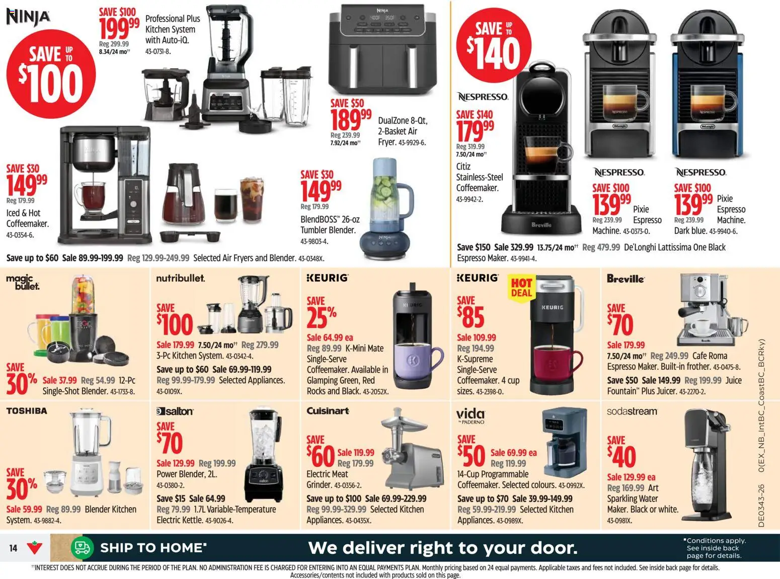 Canadian Tire flyer valid from Oct 22, 2026 | Page: 13