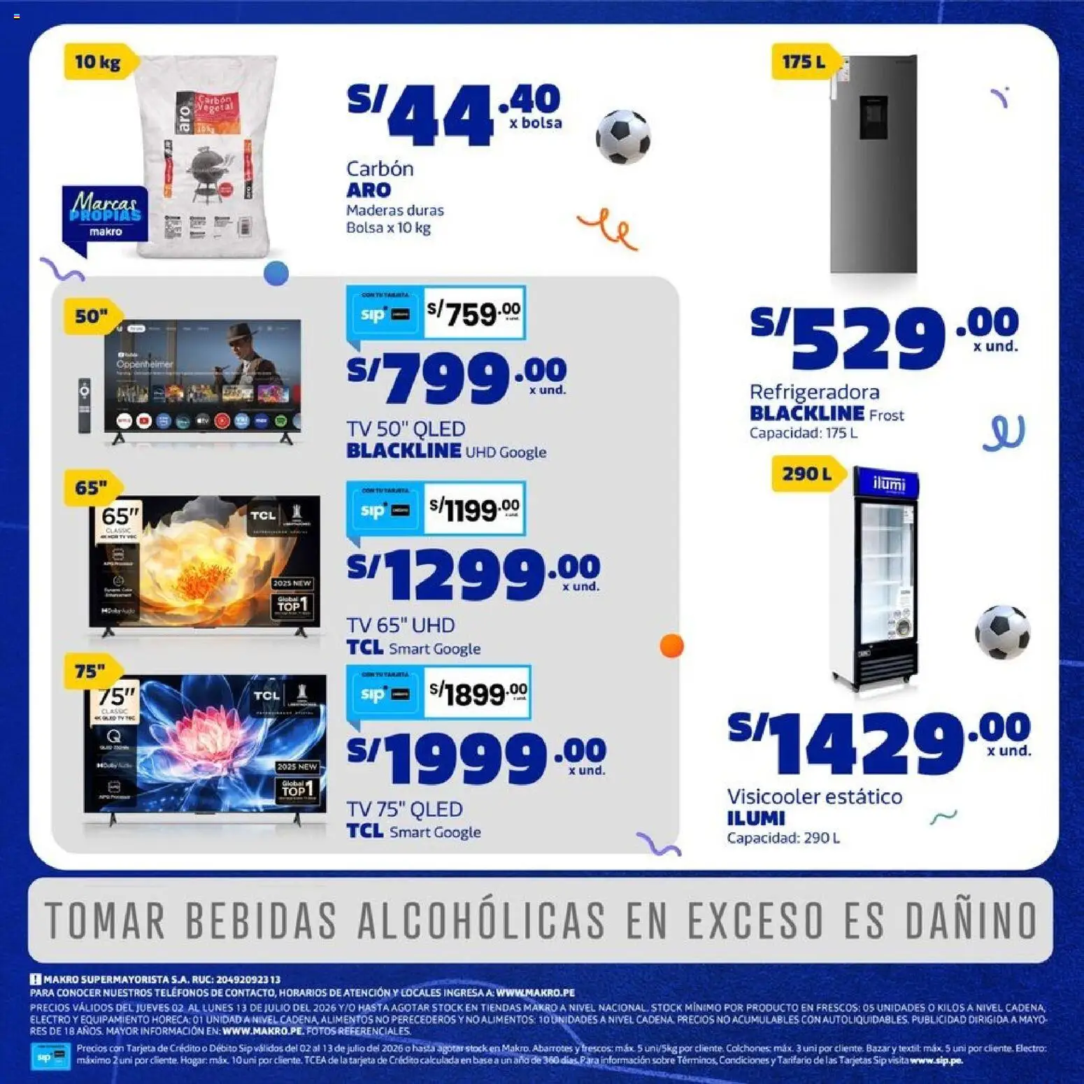 Catálogo Makro válido desde 02/07/2026 | Página: 6 | Productos: Bolsa