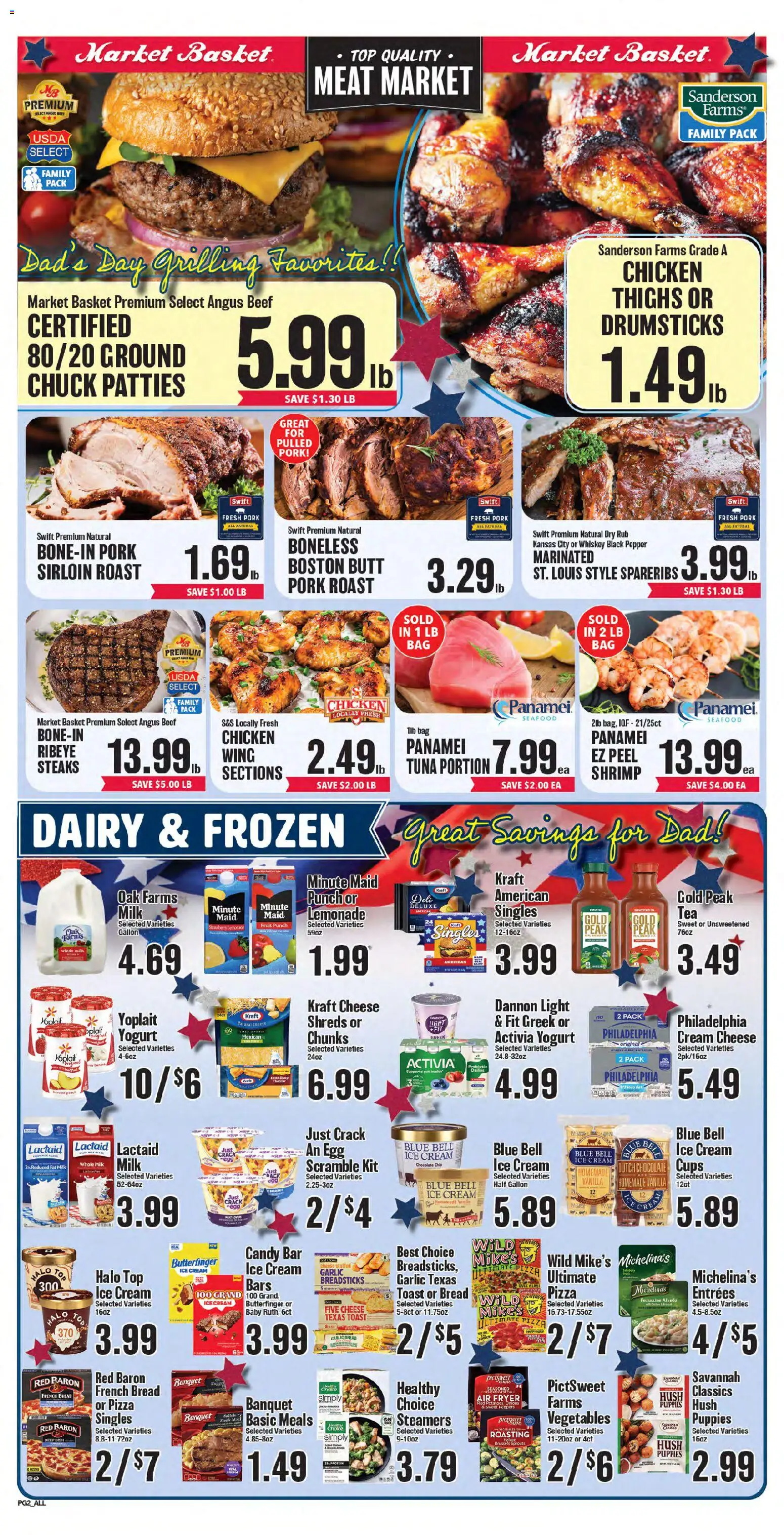 Market Basket Weekly Ad - valid from 17.06.2026 | Page: 4 | Products: Fryer, Yogurt, Cream, Chocolate Chip