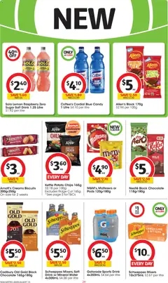 Preview of Coles catalogue - valid from 30/09/2026 | Page: 29 | Products: Confectionery, Milk, Cookware, Chips