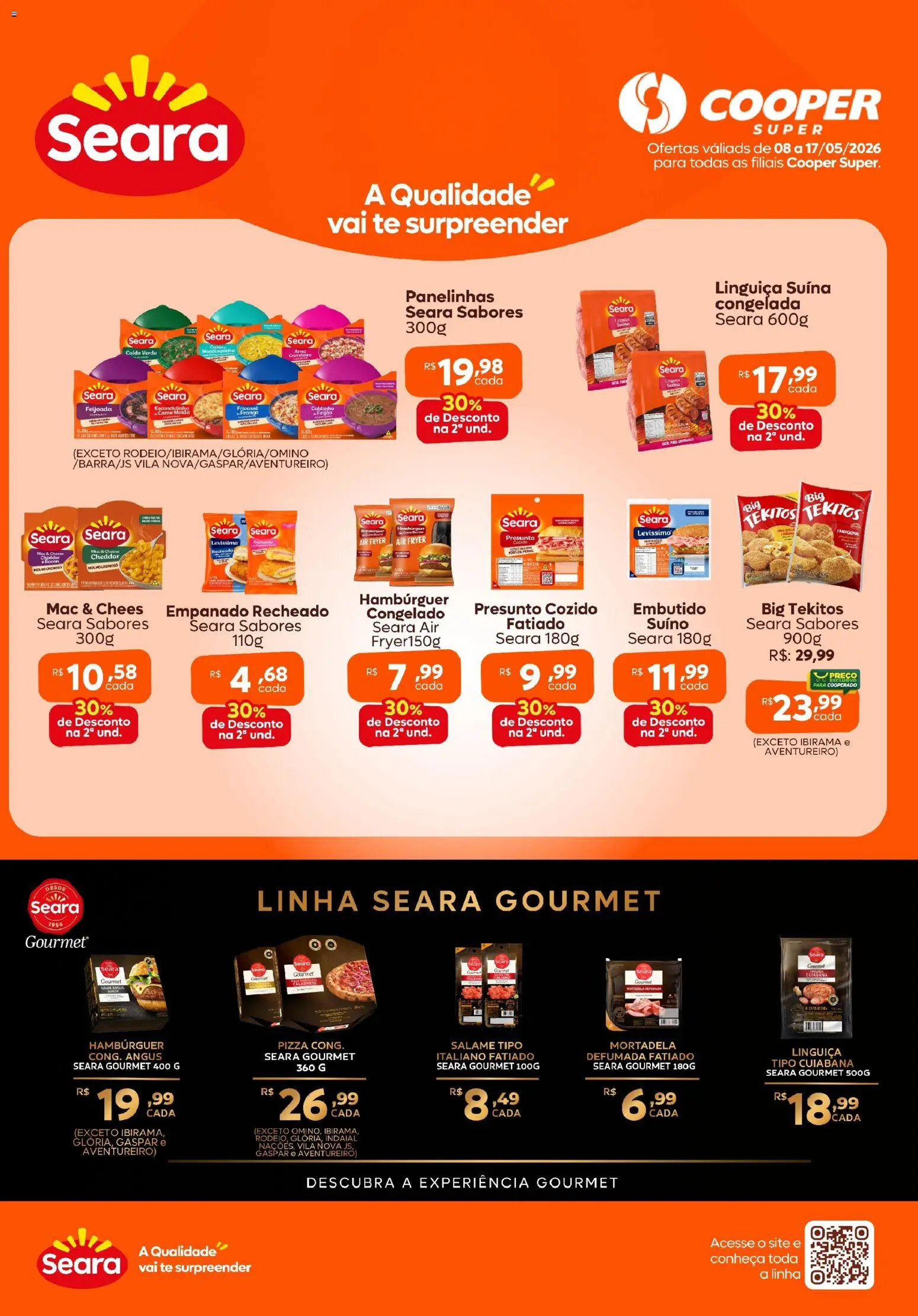 Cooper Folheto - válido de 08.05.2026 | Página: 1 | Produtos: Pizza, Cheddar, Carne, Frango