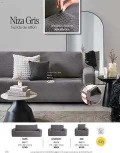 Vista previa de Vianney - Catálogo Invierno, nuevo folleto de la tienda, válido en México a partir del 15/08/2025 | Página: 176 | Productos: Sofá, Sillón, Funda