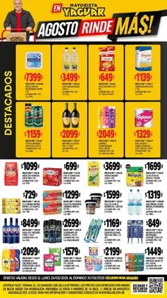 Vista previa Yaguar - Oferta Semanal Neuquen válido desde el 24/08/2026