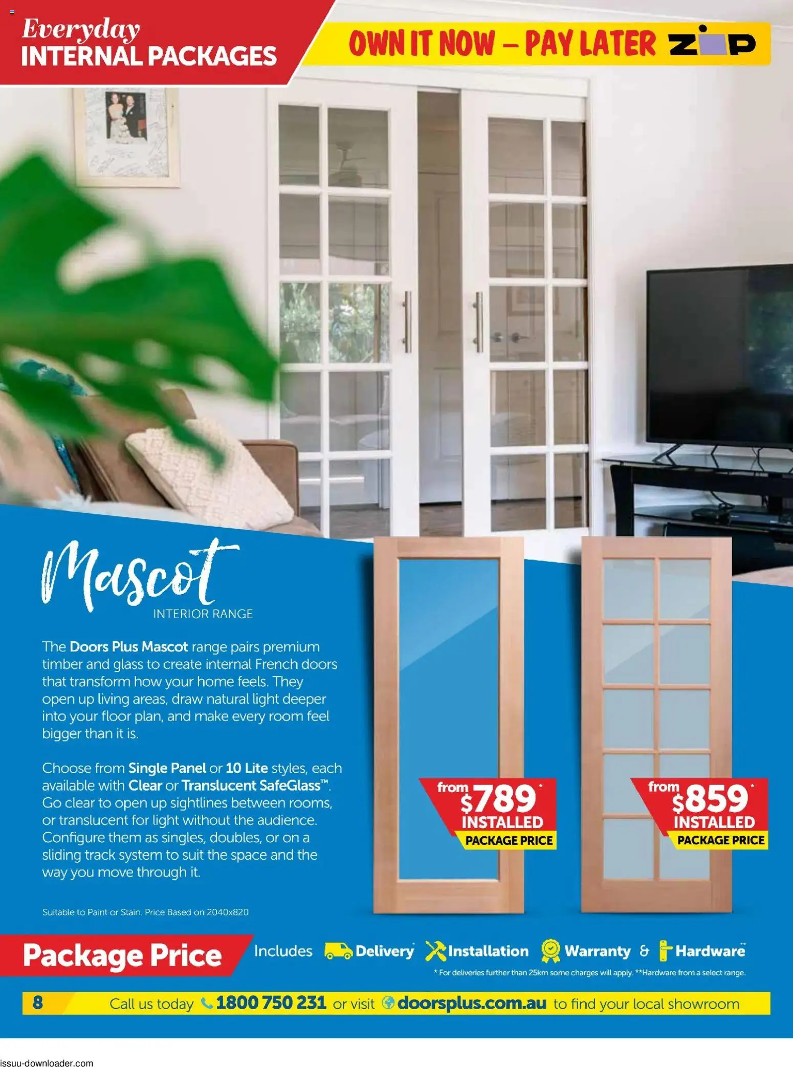 Doors Plus catalogue - valid from 01/09/2026 | Page: 8 | Products: Light, Suit