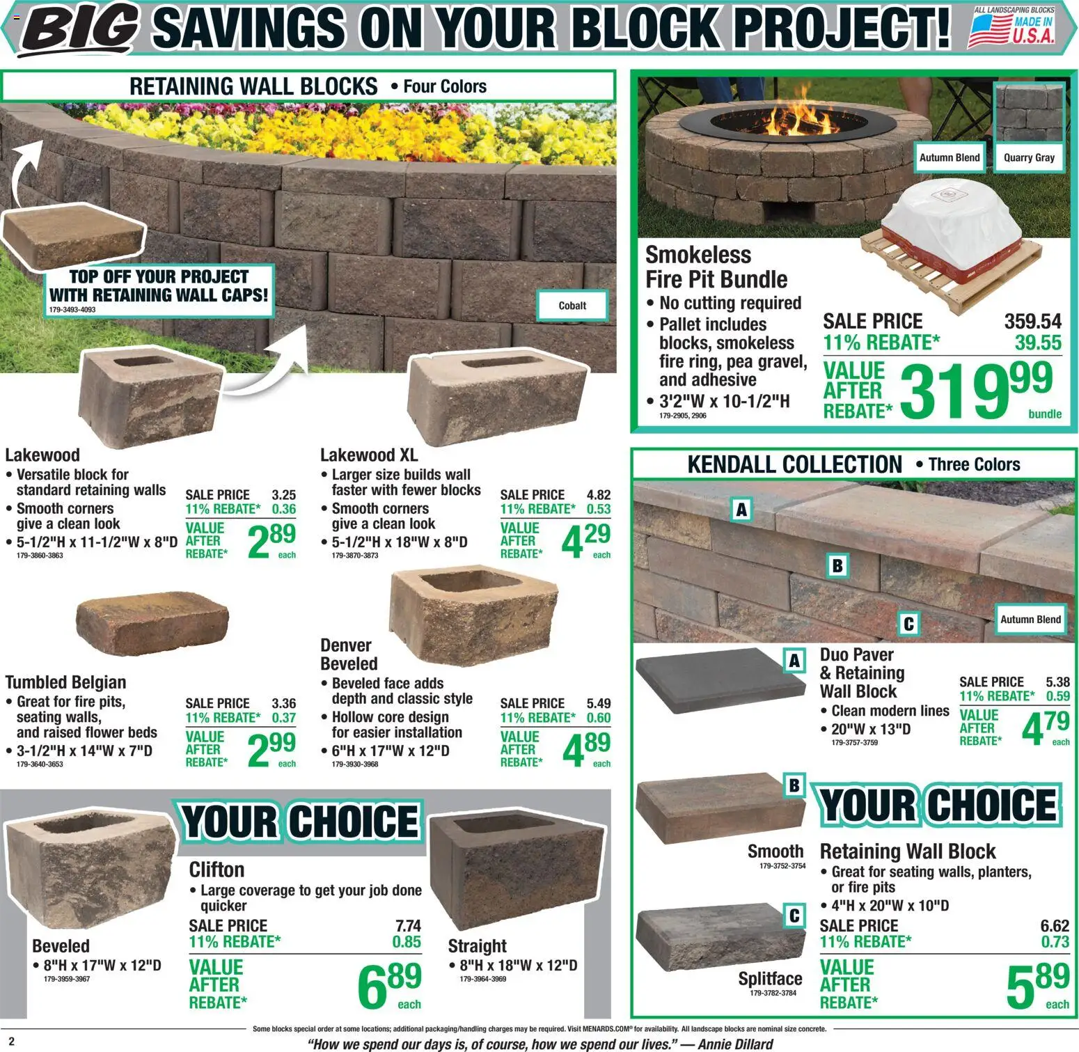 Menards - Weekly Ad - valid from 10/14/2026 | Page: 3