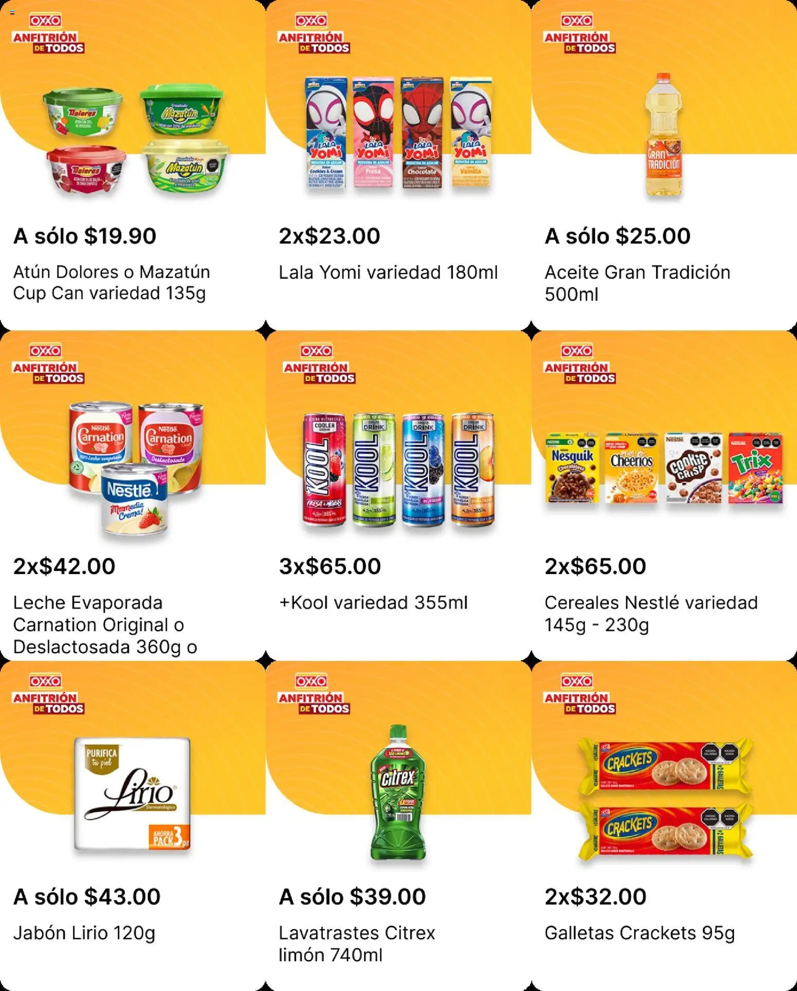 Nuevas ofertas de OXXO válidas en toda la República Mexicana desde el 12.03.2026. ¡Encuentra las mejores ofertas en OXXO folleto! | Página: 9 | Productos: Durazno, Manzana, Chocolate, Almendra