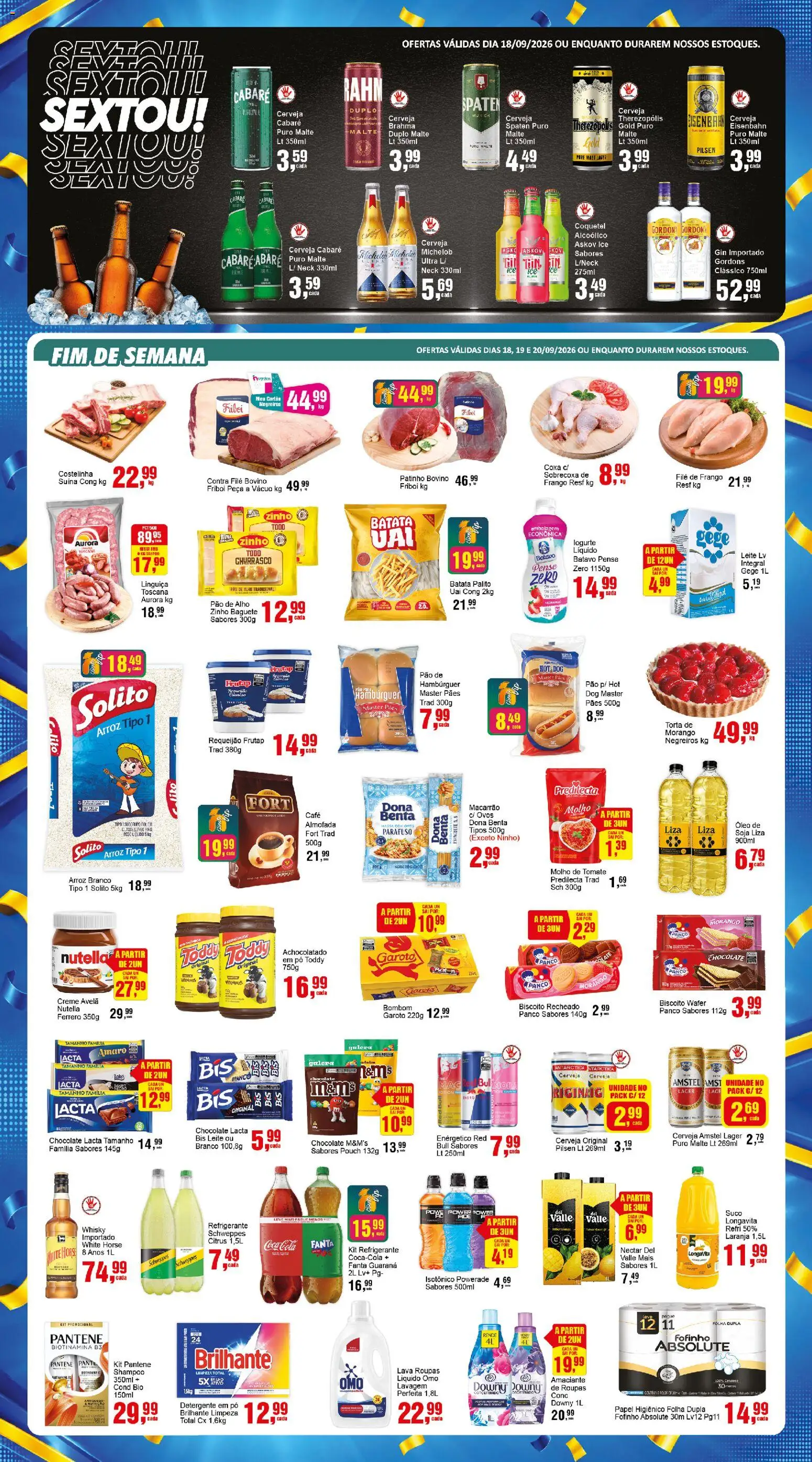 Negreiros Folheto - válido de 15/09/2026 | Página: 2 | Produtos: Pó, Eisenbahn, Suco, Bombom