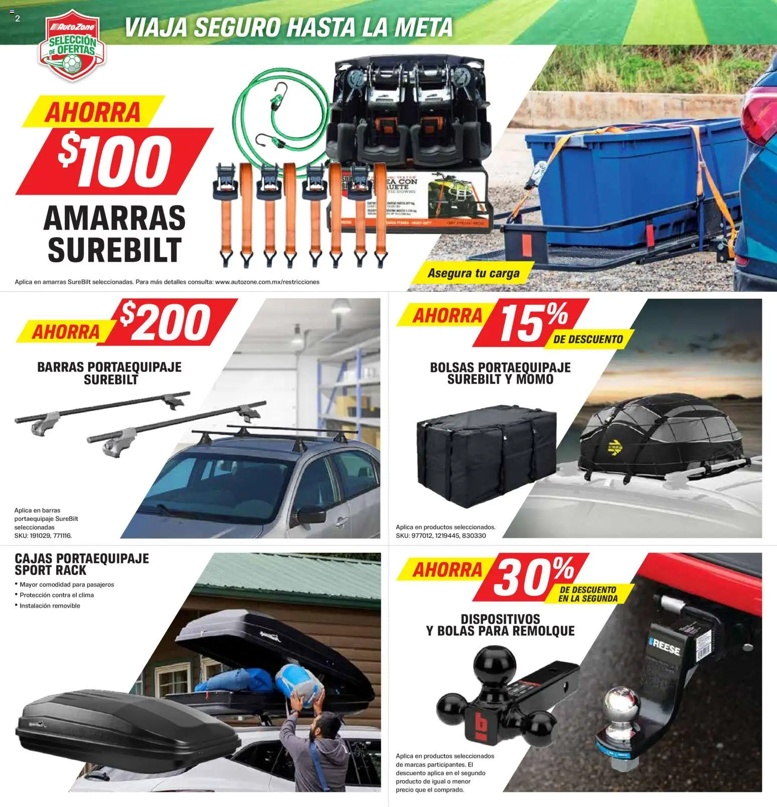 Nuevas ofertas de AutoZone válidas en toda la República Mexicana desde el 28/06/2026. ¡Encuentra las mejores ofertas en AutoZone catálogo! | Página: 2