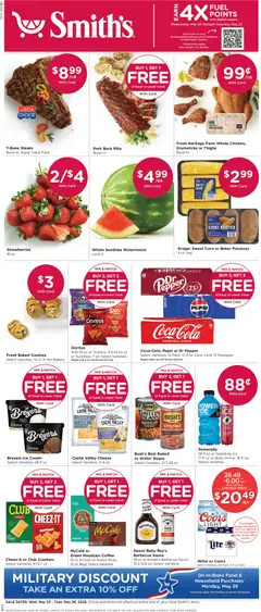 Preview of Smith's weekly ads valid from 20.05.2026