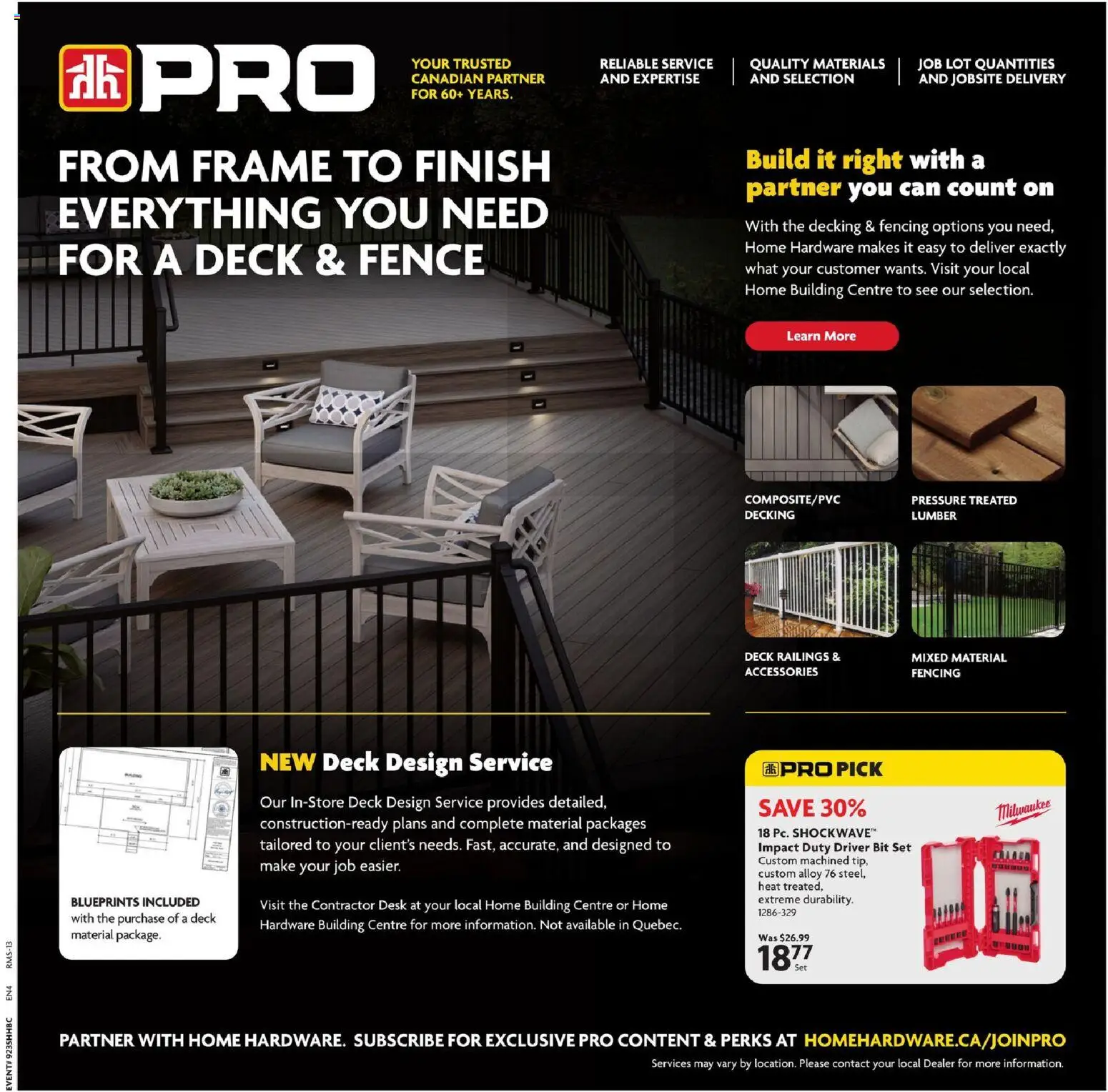 Home Hardware flyer valid from Aug 27, 2026 | Page: 11