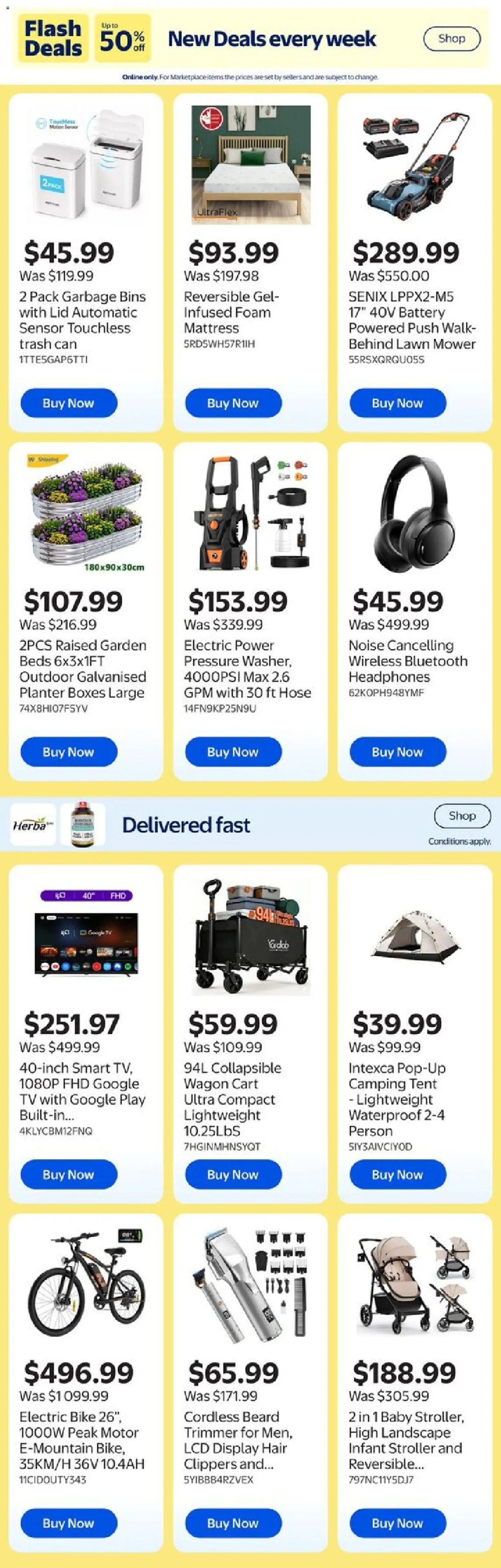 Walmart flyer valid from Jul 16, 2026 | Page: 10