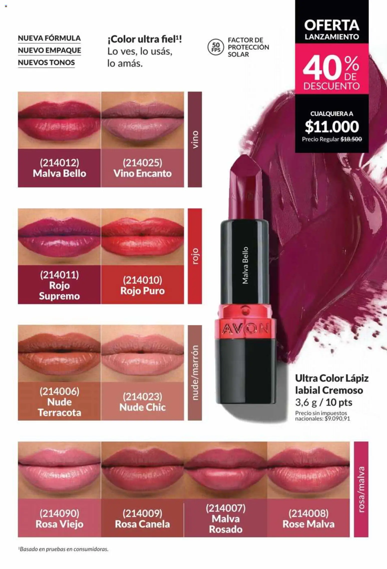 Catálogo AVON Campaña 5/2026 │ válido desde el 01.05.2026 | Página: 11 | Productos: Vino