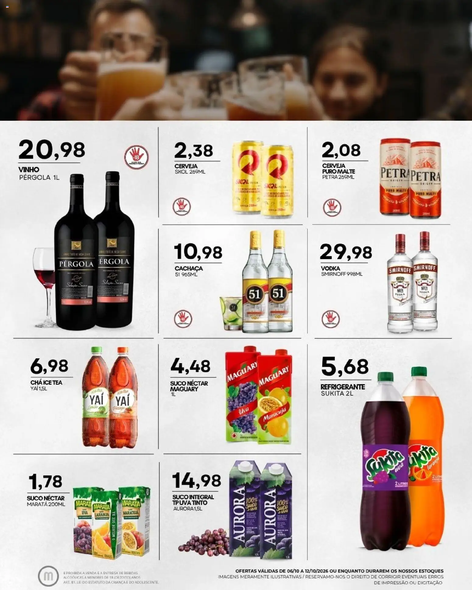 Mercadão Atacadista Folheto - válido de 06/10/2026 | Página: 10