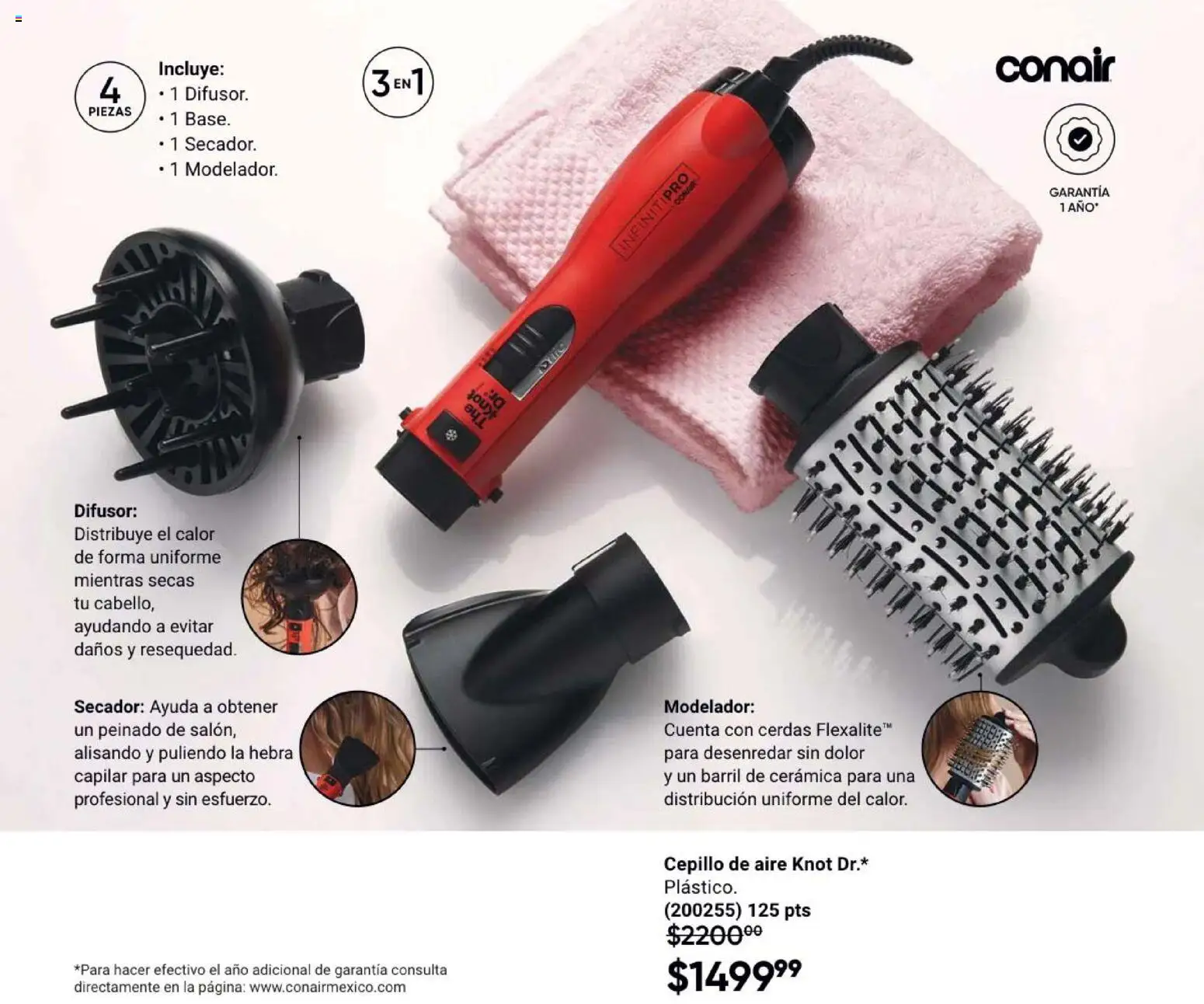 Nuevas ofertas de AVON válidas en toda la República Mexicana desde el 31/07/2026. ¡Encuentra las mejores ofertas en AVON Casa & Estilo 12 2026! | Página: 121 | Productos: Cepillo