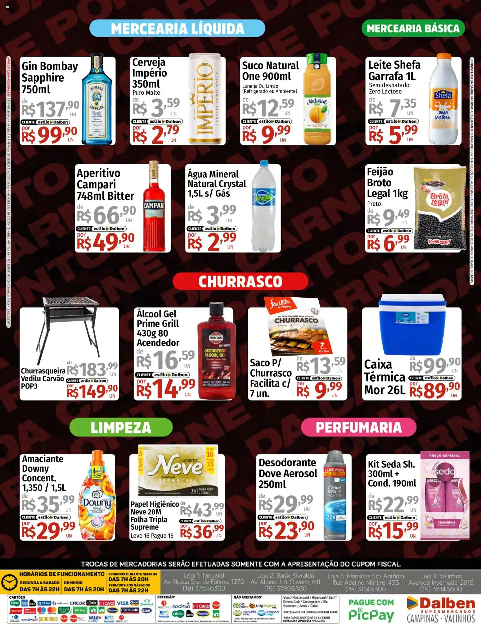 Supermercado Dalben Folheto - válido de 29/07/2026 | Página: 4