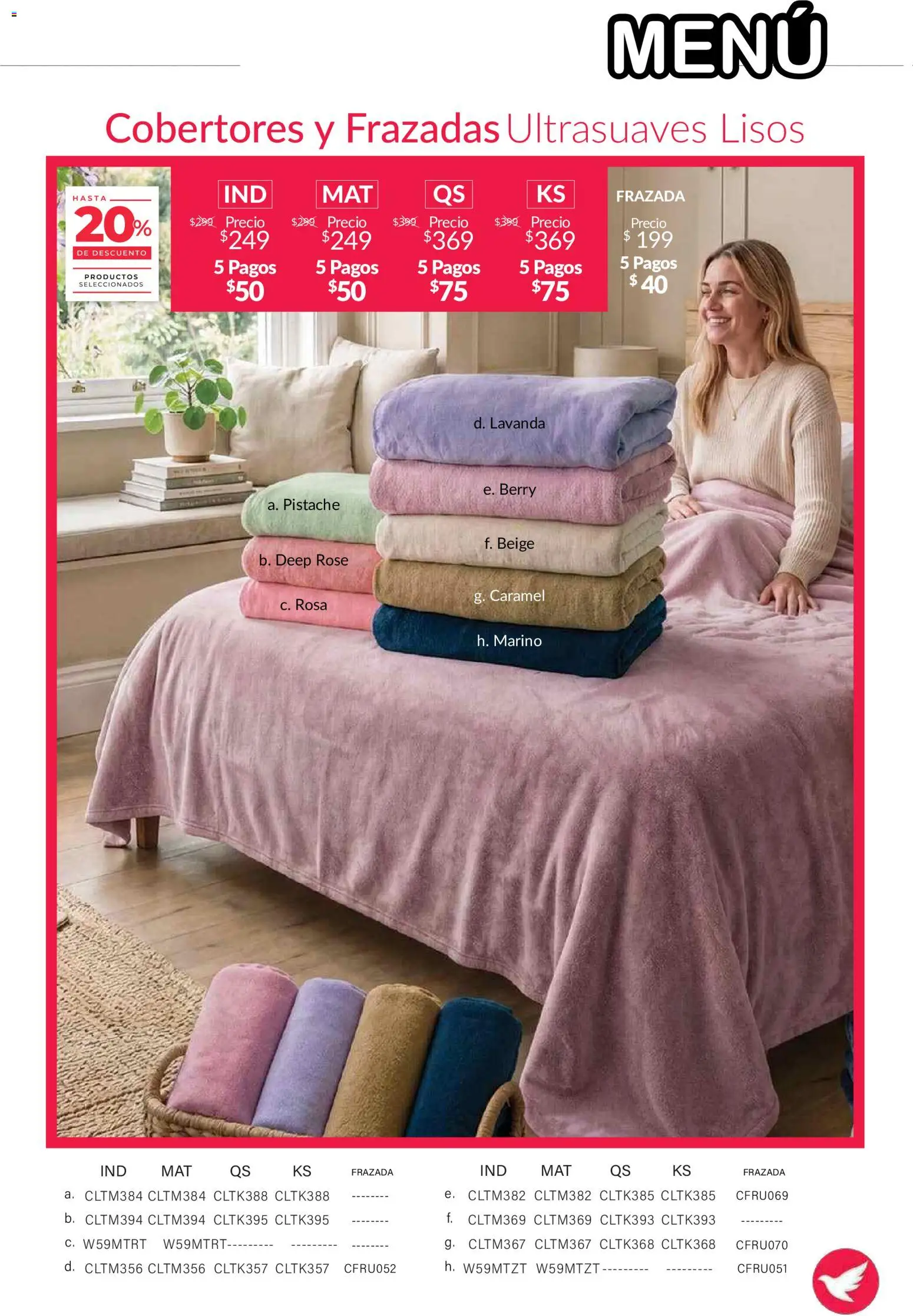 Nuevas ofertas de Colchas Concord válidas en toda la República Mexicana desde el 01/08/2026. ¡Encuentra las mejores ofertas en Colchas Concord catálogo! | Página: 187 | Productos: Café, Uva, Sala