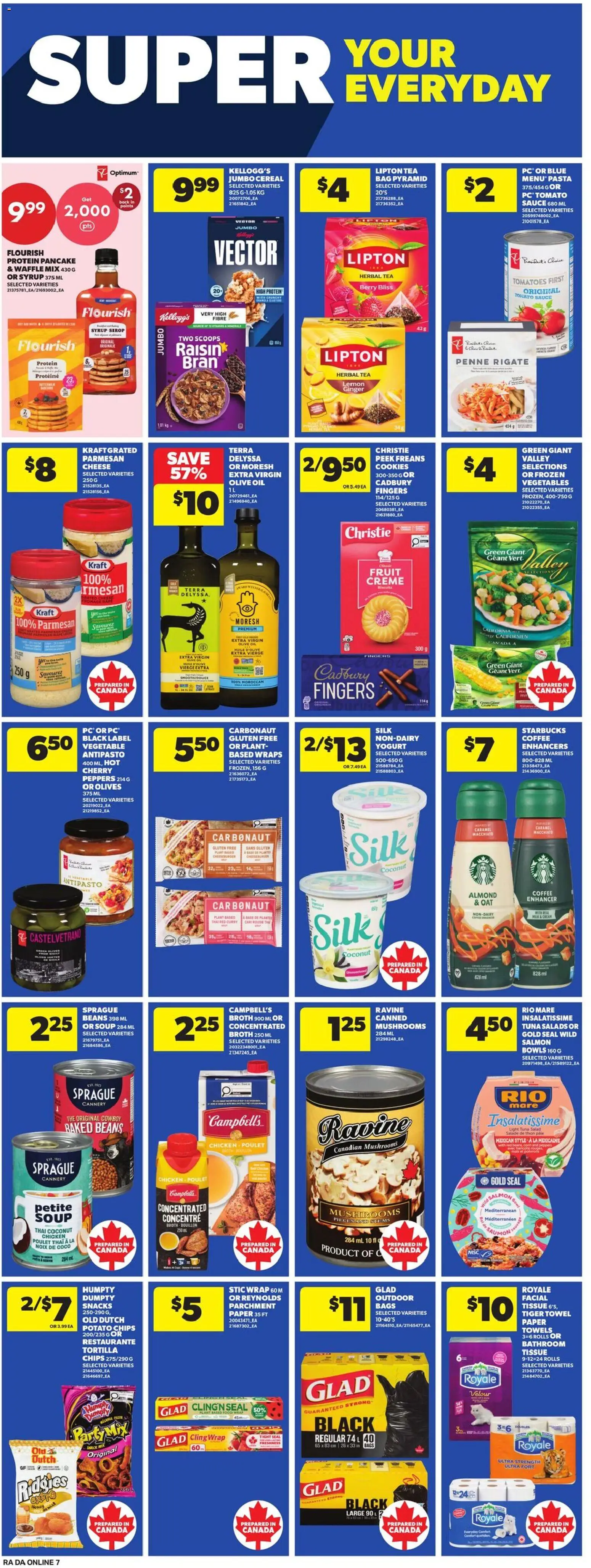 Atlantic Superstore flyer valid from Aug 6, 2026 | Page: 13 | Products: Salad, Cheese, Coffee, Tomatoes