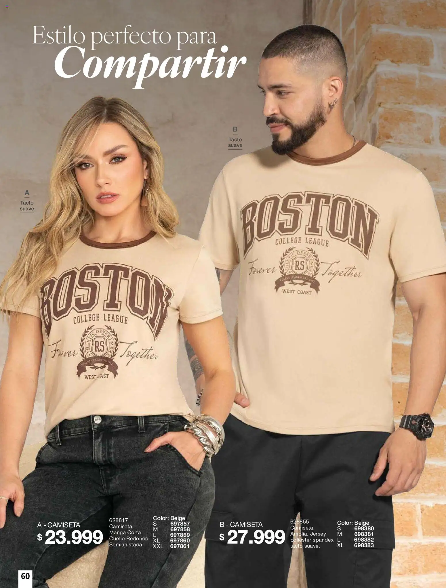 Carmel revista - valida desde el 01/07/2026 | Página: 60 | Productos: Camiseta, Cuello
