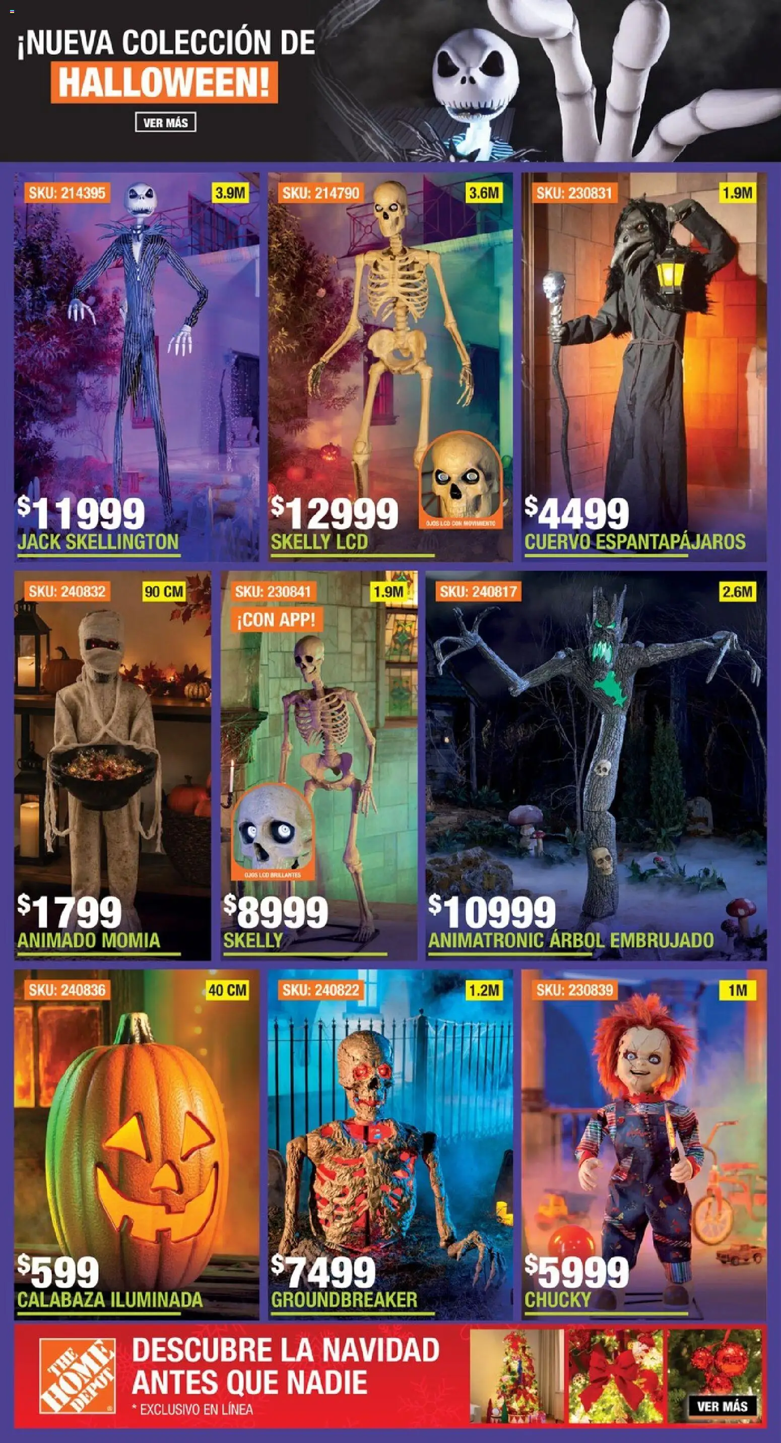 Nuevas ofertas de Home Depot válidas en toda la República Mexicana desde el 27/08/2026. ¡Encuentra las mejores ofertas en Home Depot catálogo Ahorros de Baños! | Página: 21 | Productos: Calabaza