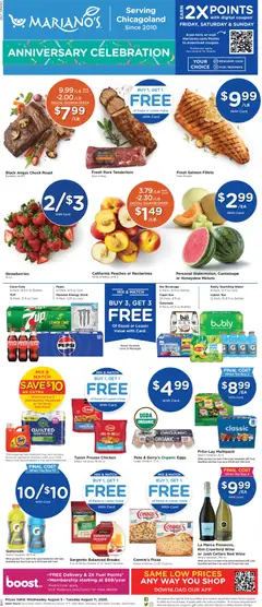 Preview of Mariano's weekly ads valid from 08/05/2026